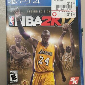 GREAT DEAL! Barely used NBA 2K17 for PS4 - Playstation game disc!